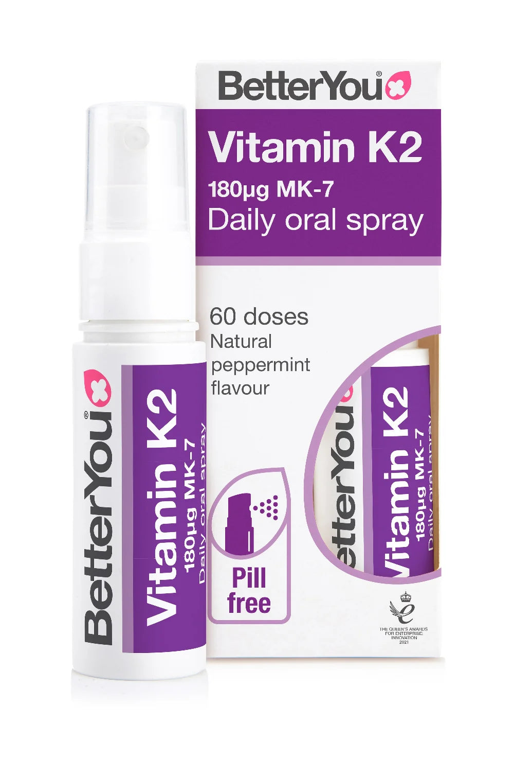 BetterYou Vitamin K2 Daily Oral Spray 25ml