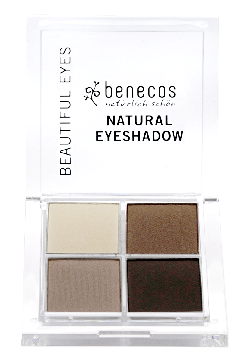 Benecos Natural Quattro Eyeshadow Coffee & Cream 8g