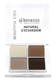 Benecos Natural Quattro Eyeshadow Coffee & Cream 8g