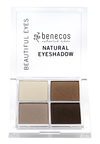 Benecos Natural Quattro Eyeshadow Coffee & Cream 8g
