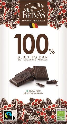 Belvas Organic Chocolate 100% 90g