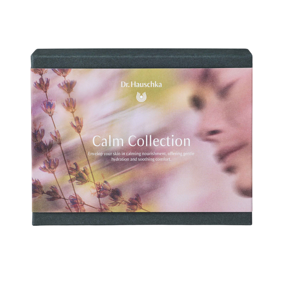 Dr.Hauschka Calm Gift Set Hydrating Hand Cream, Lip Care Stick & Lavender Body Cream