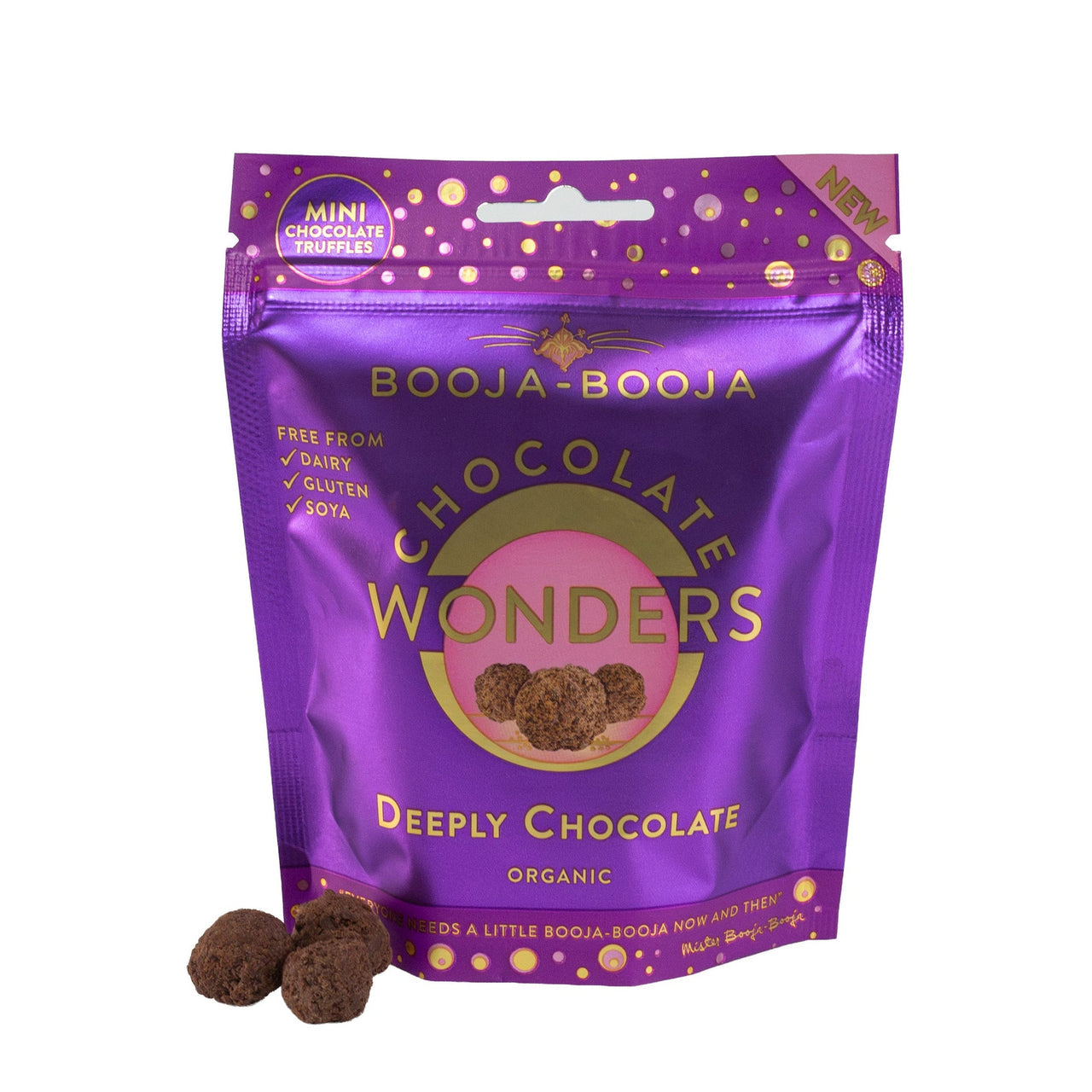 Booja Booja Organic Deeply Chocolate Wonders 65g