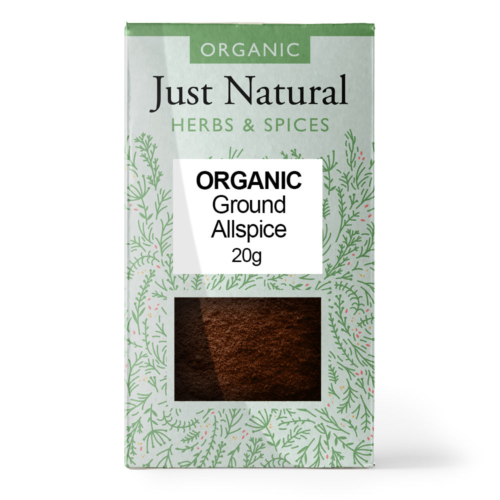 Just Natural Organic Allspice Ground 20g