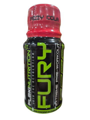 Flexi Nutrition Fury Pre-Workout Shot Fizzy Cola 60ml