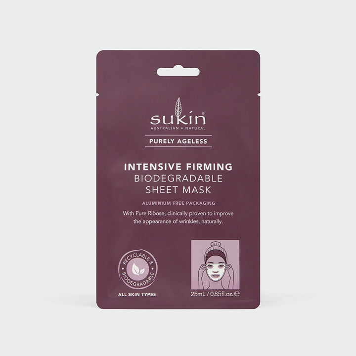 Sukin Intensive Firming Biodegradable Sheet Mask 25ml