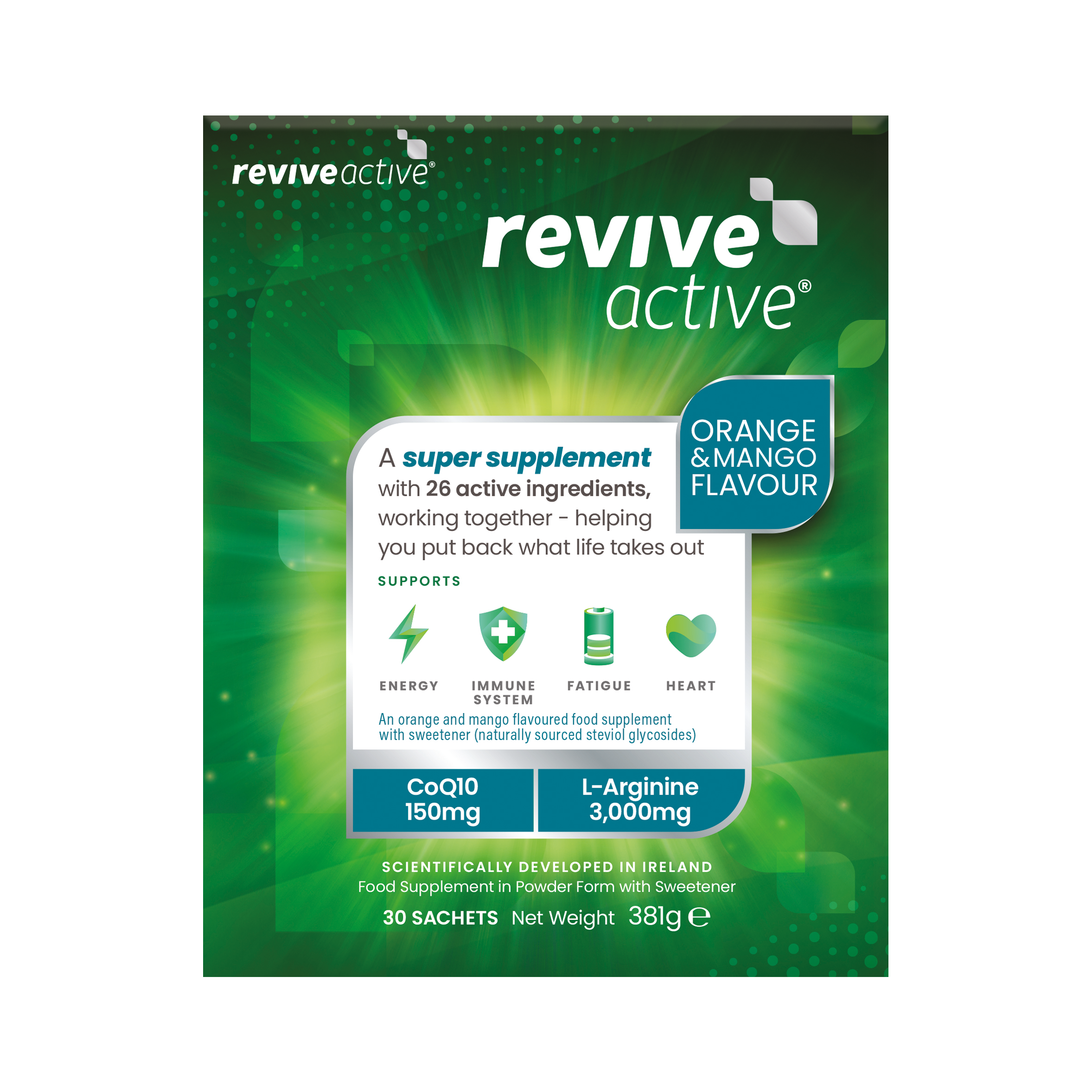 Revive Active Orange & Mango 30 Sachets