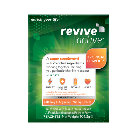 Revive Active Health Supplement 7 Sachets Limited Edition Tropical Flavour