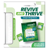 Revive Active Revive & Thrive 1 month Orange & Mango + Free Glass Water Bottle