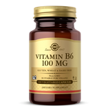 Solgar Vitamin B6 100 mg Vegetable Capsules 100