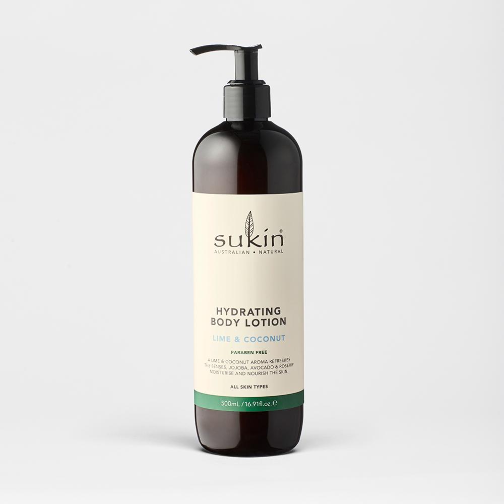 Sukin Hydrating Body Lotion Lime & Coconut 500ml