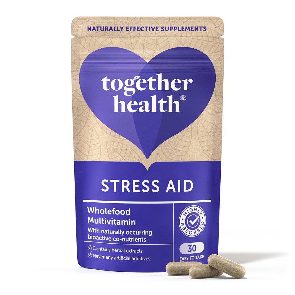 Together Health Whole Vitamin Stress Aid Complex 30 Caps
