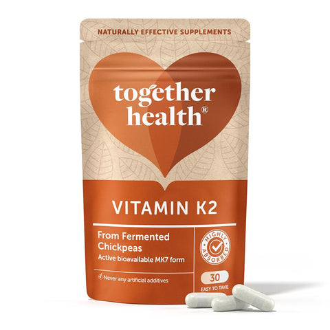Together Vitamin K2 Fermented Natto MK7 Form 30caps