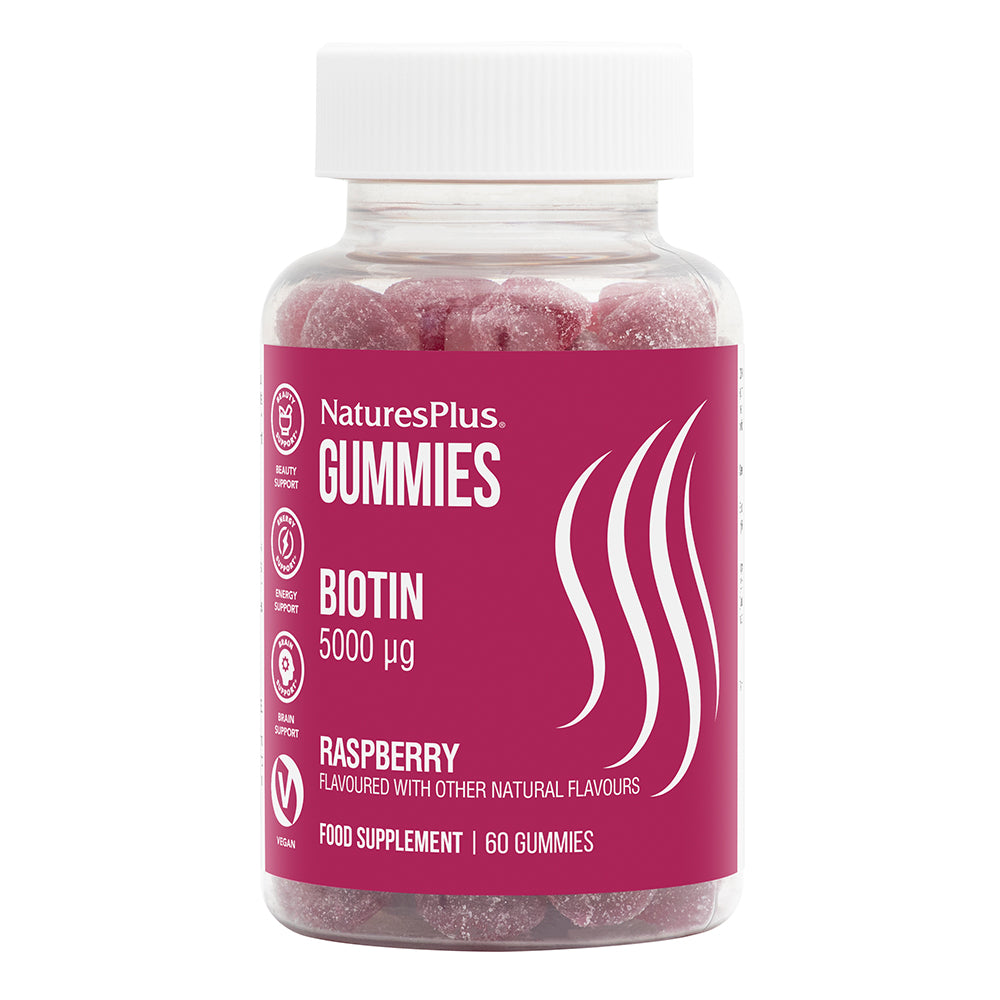 Natures Plus Gummies Biotin 5000ug 60 Gummies