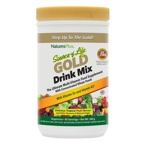 Natures Plus Source of Life Gold Drink Mix 540g
