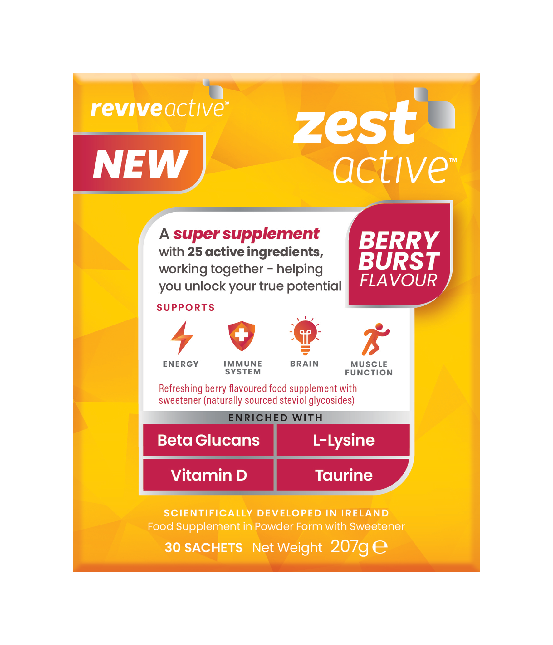 Revive Active Zest Berry Burst 30 sachet