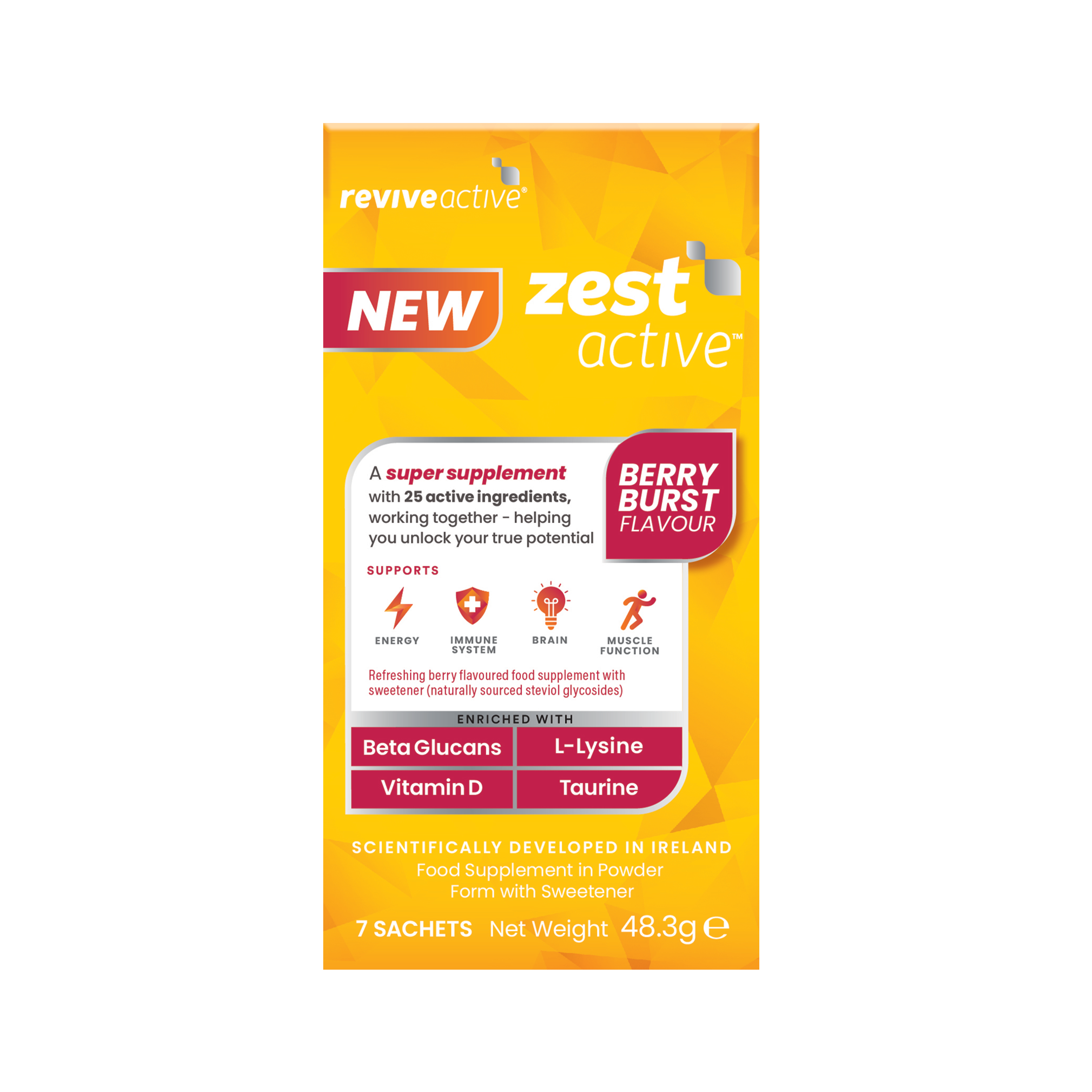 Revive Active Zest Berry Burst 7 Day