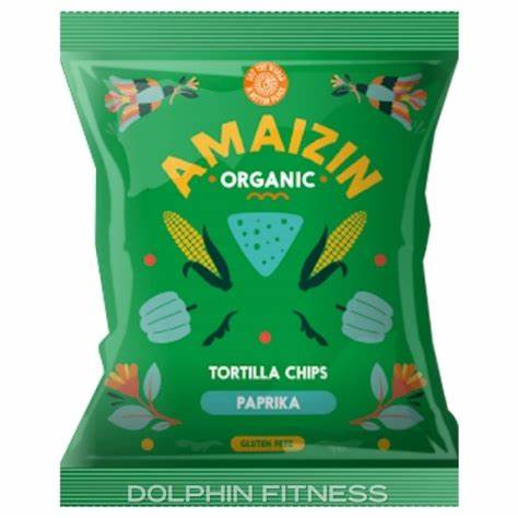 Amaizin Organic Corn Chips Paprika 75g