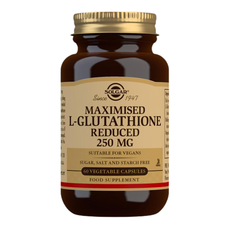 Solgar L Glutathione 250mg 60 Veg Capsules