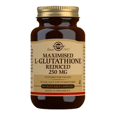 Solgar L Glutathione 250mg 60 Veg Capsules