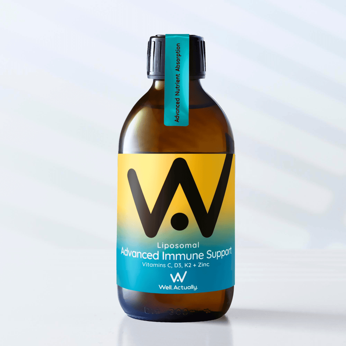 Well.Actually Advanced Immune Support- Tropical Zest 250ml
