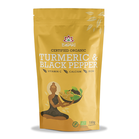 Iswari Organic Turmeric & Black Pepper 150g