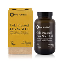 One Nutrition Flax Seed Oil Caps 90s
