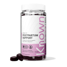 Known Female Fit Gummies Postpartum Support Gummies VEGAN 60 Gummies