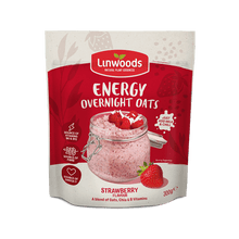 Linwoods Energy Overnight Oats Strawberry 300g