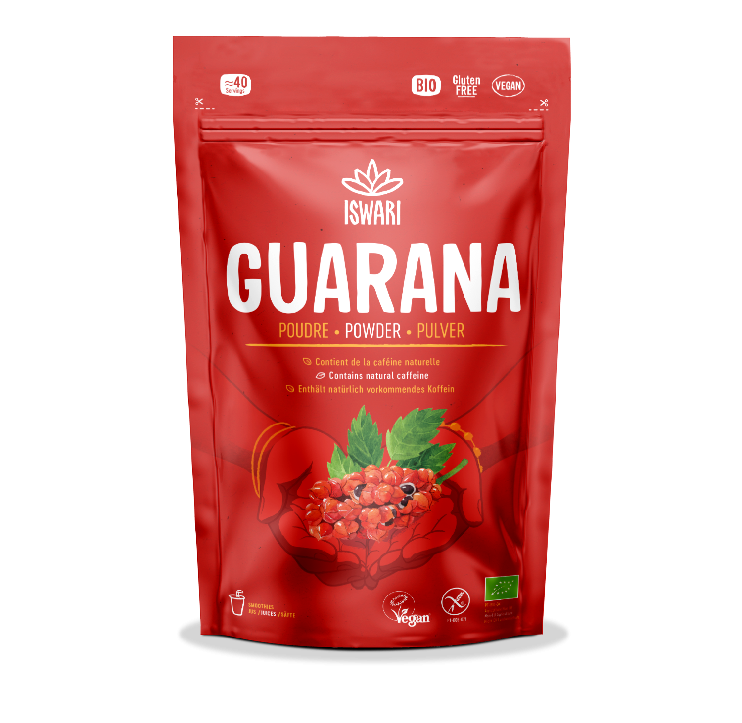 Iswari Organic Guarana Powder 70g