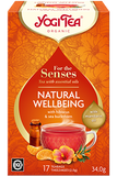 Yogi Teas Organic For the Senses Natural Wellbeing Teabags	17bags
