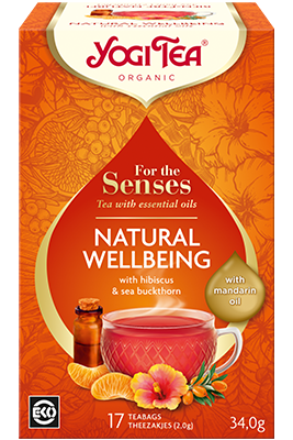 Yogi Teas Organic For the Senses Natural Wellbeing Teabags	17bags