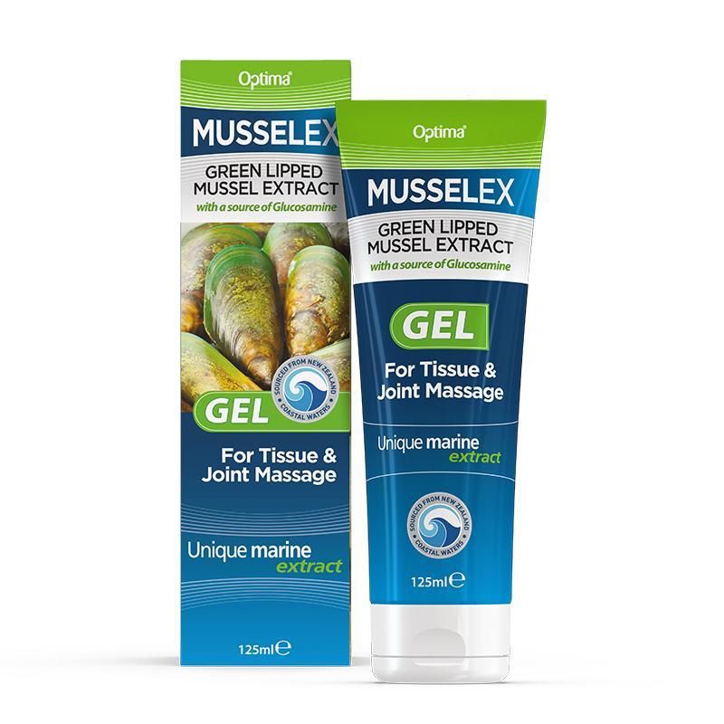 Optima Green Lipped Mussel & Glucosamine Gel 125ml