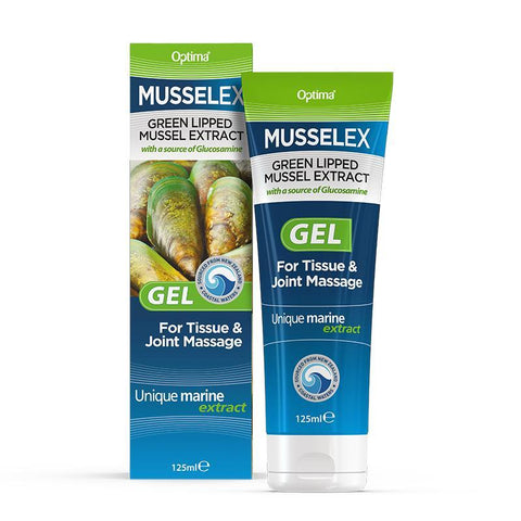 Optima Green Lipped Mussel & Glucosamine Gel 125ml