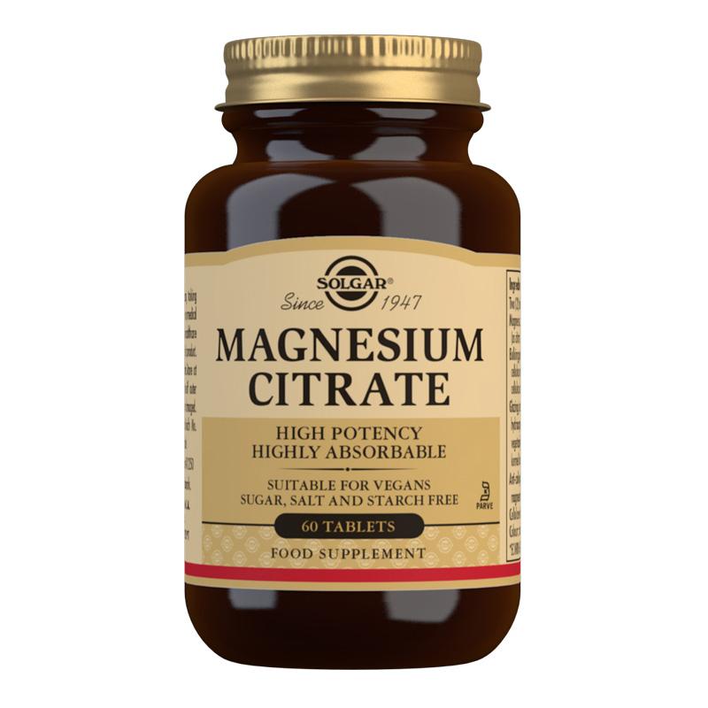 Solgar Magnesium Citrate 60 Tabs