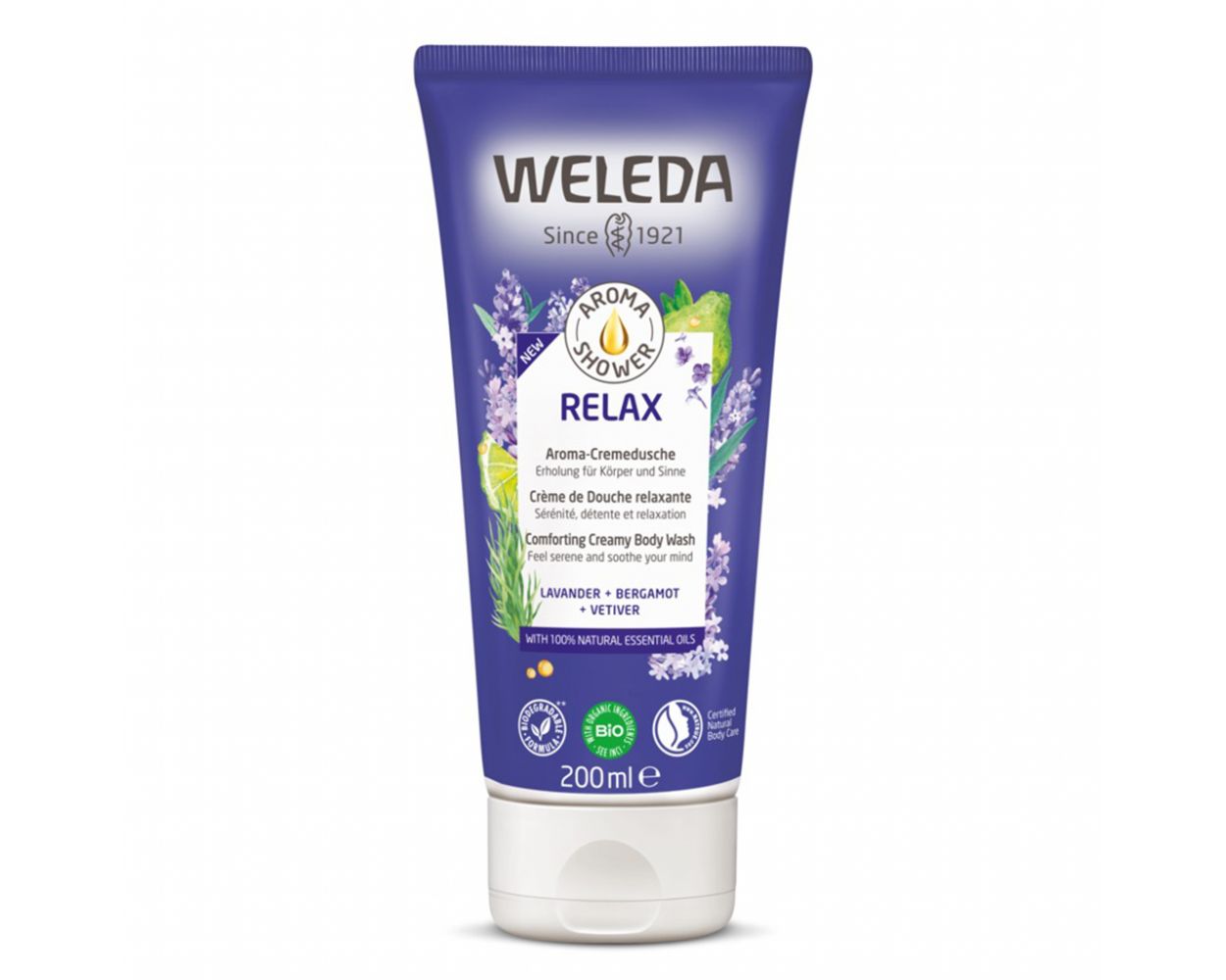 Weleda Relax Shower Gel 200ml