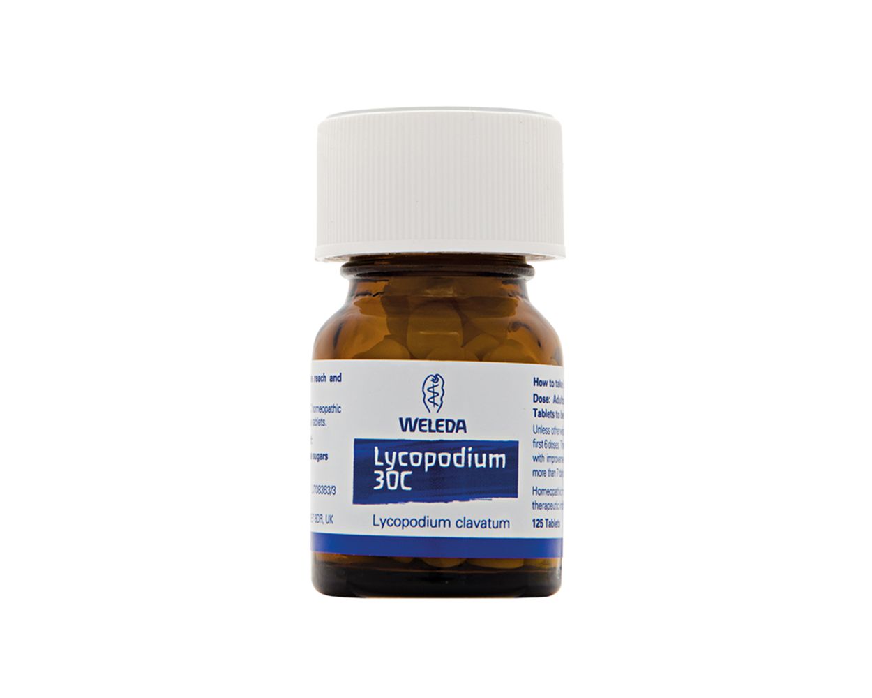 Weleda Homeopathic Lycopodium 30C 125 Tabs