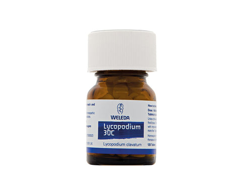 Weleda Homeopathic Lycopodium 30C 125 Tabs