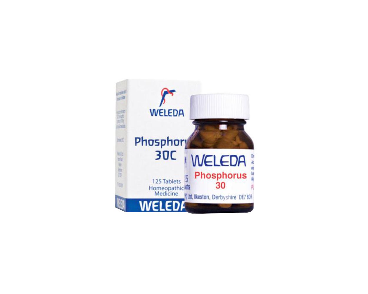 Weleda Homeopathic Phosphorous 30C 125 Tabs