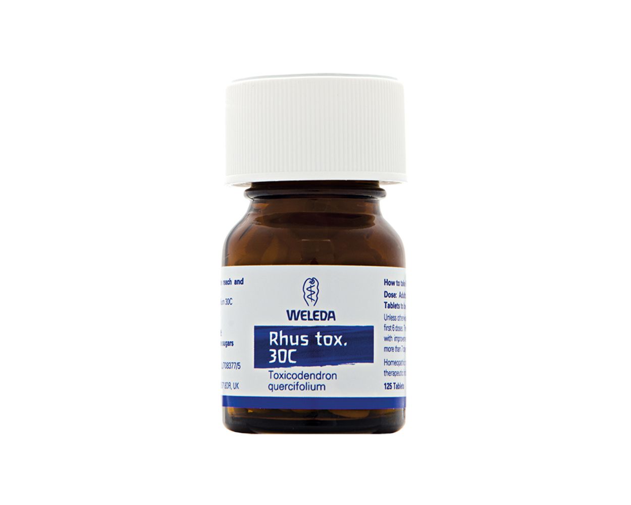 Weleda Homeopathic Rhus Tox 30C 125 Tabs