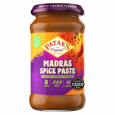 Pataks Madras Curry Paste 283G