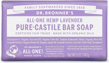 Dr Bronner Lavender Soap Bar 140G
