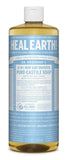Dr Bronner Organic Baby Mild Castile Liquid Soap 1L