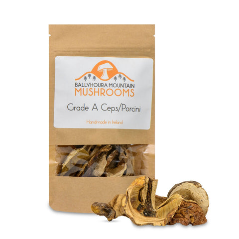 Ballyhoura Grade A Ceps/Porcini Mushrooms 20g