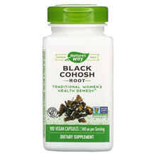 Nature's Way Black Cohosh Root 540 mg 180 Vegan Capsules