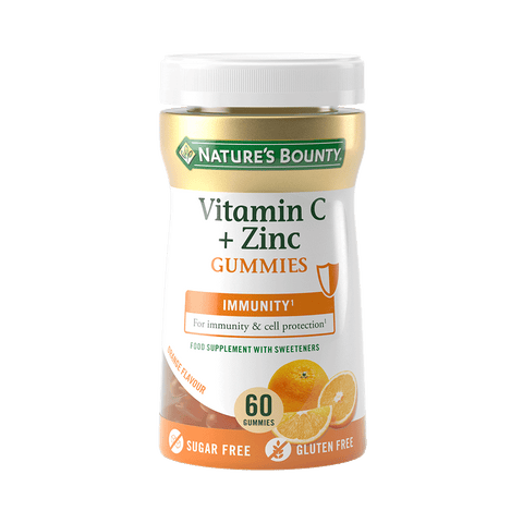 Natures Bounty Vitamin C & Zinc Immunity Gummies 60