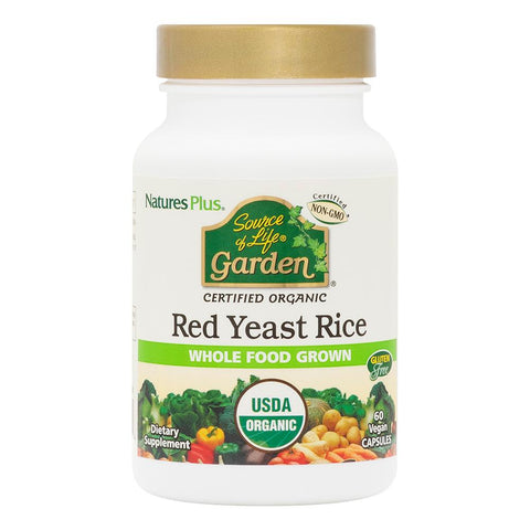 Natures Plus Source of Life Garden Red Yeast Rice 60 Caps