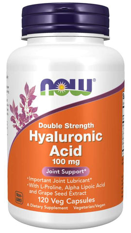 Now Foods Hyaluronic Acid 100mg 120 Caps