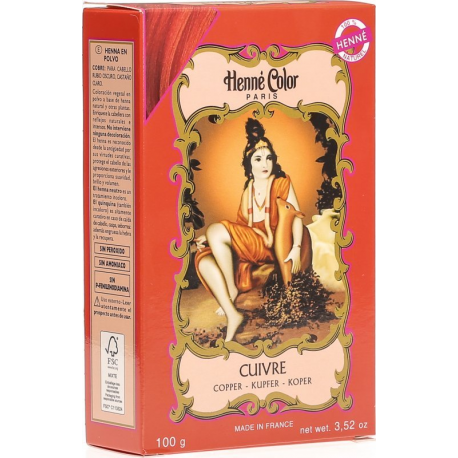 Henne Color Henna Powder Copper 100g