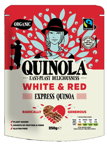 Quinola Organic Express Quinoa White And Red 250G